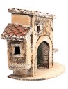 Casa napolitana con amplio arco cm 12x7x11,5 h para pesebre Mundo