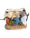 Re magi in movimento Landi Moranduzzo serie 10 cm per presepe