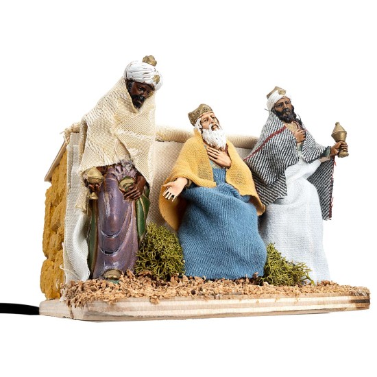 Re magi in movimento Landi Moranduzzo serie 10 cm