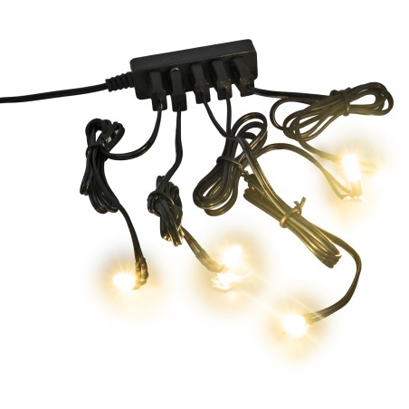 Kitt 5 LED warm white light with power supply for nativity scene World