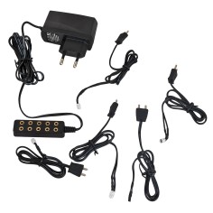 Kitt 5 LED warm white light with power supply for nativity scene World 2