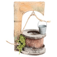 Pozo con cubo recomendado para estatuas de 10 cm para belén