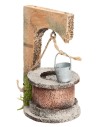 Pozzo con secchio consigliato per statue 10 cm per presepe