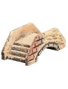 Cork bridge cm 11.7x6x4.5 h for nativity scene Mondo Presepi