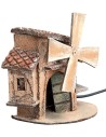Molino de viento napolitano eléctrico cm 11,5x8,5x12,5 h