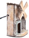 Electric powered windmill with storage cm 14x8x16 h