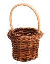 Wicker basket with handle Ø 5.6 cm