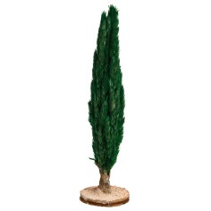 Albero di cipresso cm 15 h per presepe Mondo Presepi