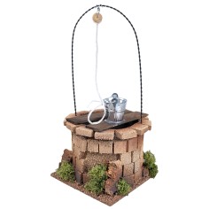 Pozzo con carrucola e secchio per statue da 20-24 cm 2