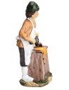 Knife Grinder 15 cm in resin for nativity scene Mondo Presepi