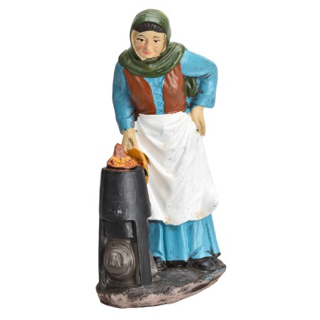 copy of Blacksmith series 15 cm in resin for Mondo Presepi nativity scene