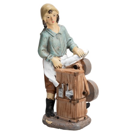 Arrotina serie 15 cm in resina per presepe Mondo Presepi