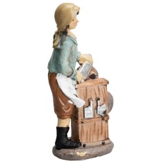 15 cm series knife grinder in resin for nativity scene Mondo Presepi 2