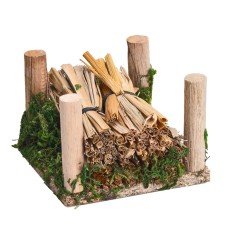 Copia de Fardos de paja apilados cm 6,1x5,1x4,4 h.