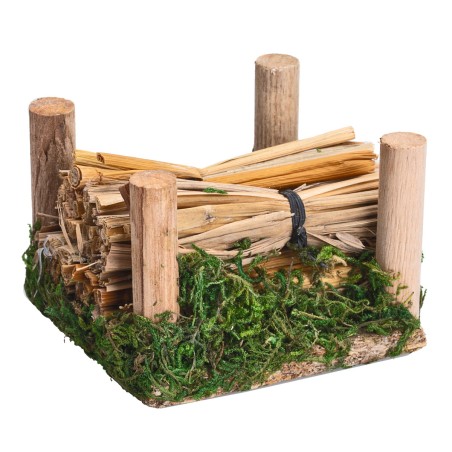 copy of Fascine di paglia accatastata cm 6,1x5,1x4,4 h. 