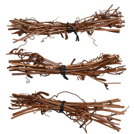 Fascinas de madera de 12 cm para belén Mundo Belenes