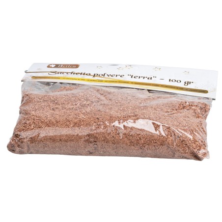 Earth effect powder bag 100 gr for nativity scene Mondo Presepi