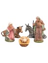 Natività 5 soggetti serie cm 15 per presepe Mondo Presepi