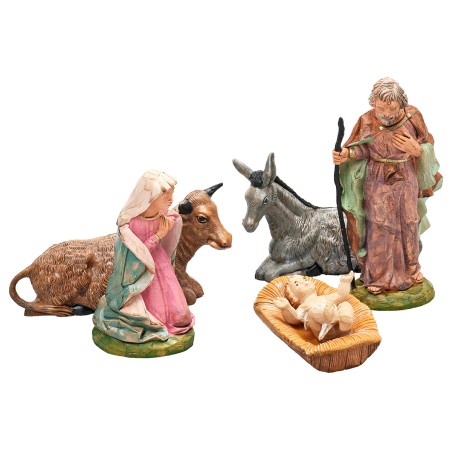 Set Natividad 5 figuras serie 15 cm