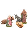 Natività 5 soggetti serie cm 15 per presepe Mondo Presepi
