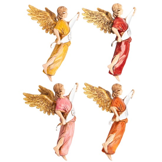 Set Angelo Gloria in 4 colori serie 10 cm Landi Moranduzzo