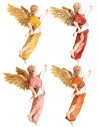 Set Angelo Gloria in 4 colori serie 8 cm Landi Moranduzzo per