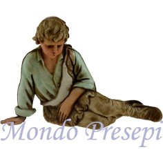 Pastore sdraiato cm 10 Landi Mondo Presepi