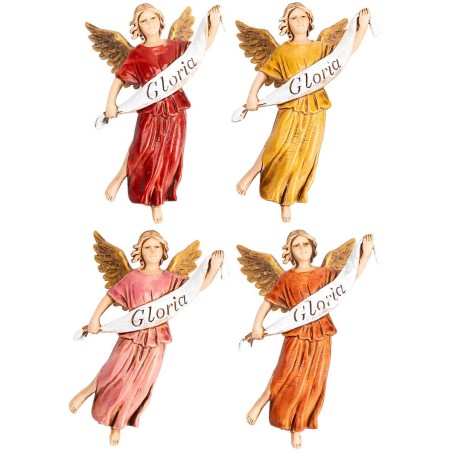 Set Angelo Gloria in 4 colori serie 8 cm Landi Moranduzzo per