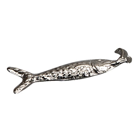 Fish with hook in resin cm 2 for nativity scene Mondo Presepi