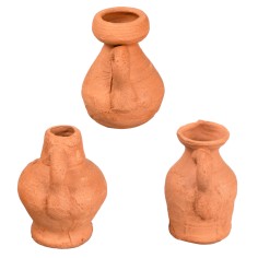 Juego de 3 ánforas de 2,5 cm para pesebre Mondo Presepi 2