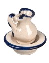 Ceramic jug 2.6 cm for nativity scene Mondo Presepi
