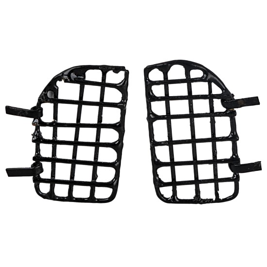 Double-leaf metal miniature grate cm 3