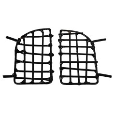 Small double-door metal grate cm 4 2