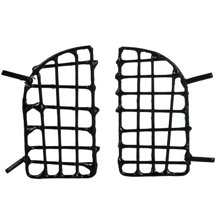 Small double-door metal grate cm 4