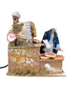 Pizzero con horno 14 cm en movimiento con luz funcionando