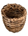 Resin basket cm ø 3.5x3.2 h nativity scene miniatures