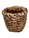 Resin basket cm ø 3.5x3.2 h nativity scene miniatures