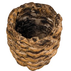 Cesta de resina cm ø 2,4x2,4 h accesorios para belén 2