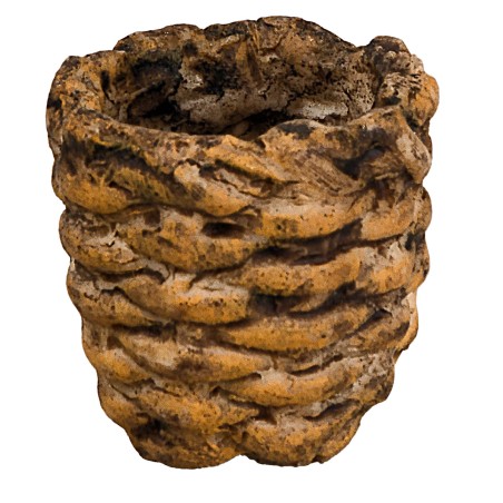 Resin basket cm ø 2.4x2.4 h nativity scene accessories for nativity scene