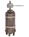 Wooden press 18 cm for nativity scene Mondo Presepi