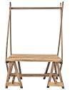 Display stand for clothes and fabrics cm 13.5x7.4x21.7 h