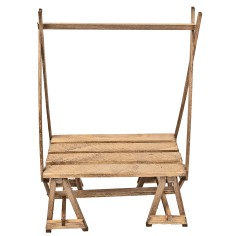 Puesto de exhibición para ropa y tejidos cm 13,5x7,4x21,7 h