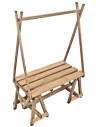 Display stand for clothes and fabrics cm 13.5x7.4x21.7 h