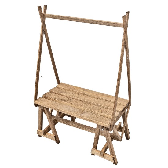 Puesto de exhibición para ropa y tejidos cm 13,5x7,4x21,7 h