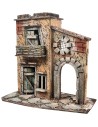 Casa napoletana con balcone e arco laterale cm 25,3x16x26 h