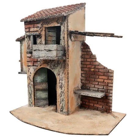 copia de Casa napolitana con dos entradas cm 26x16,2x25 h para