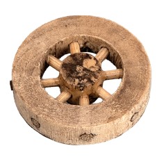 Ruota in legno ø 2,5 cm per presepe Mondo Presepi
