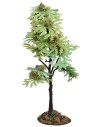 Albero verde scuro h 17 cm