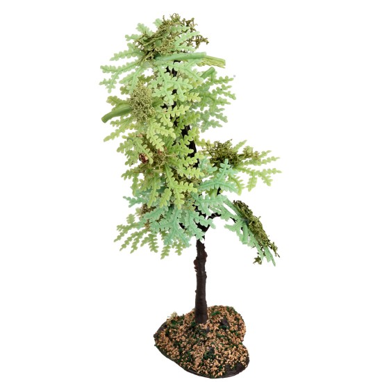 The shaft (18 cm) dark green