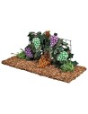 Vineyard with black and white grapes for nativity scene Mondo Presepi